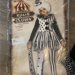 Killer Clown Costume Kids
